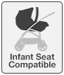 INFANT SEAT COMPATIBLE