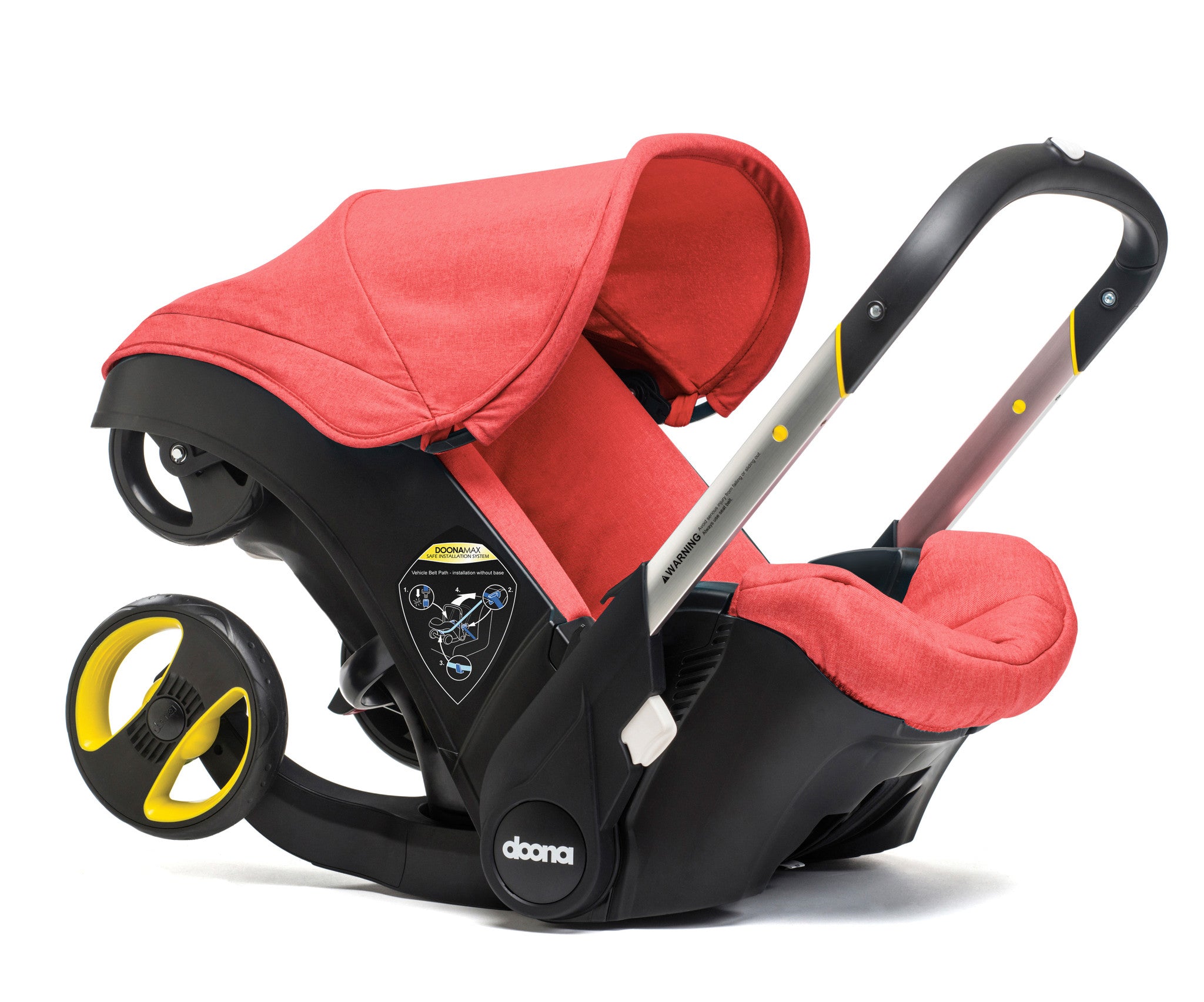 car seat and stroller