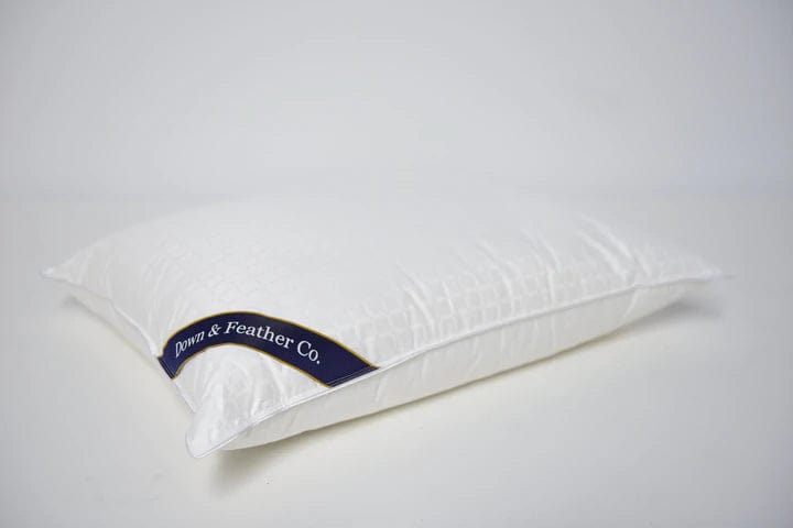 Premium Collection Down and Feather Pillow w/ 100% Dual-Layered Cotton –  Zisa Dreams