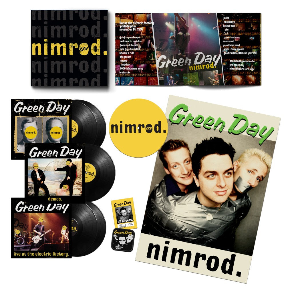 Green Day - Nimrod XXV Limited Silver Vinyl 5LP | Warner Music Canada