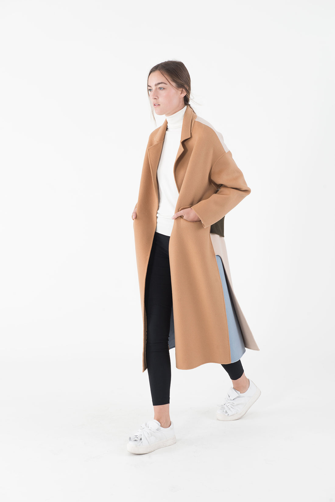 JL025 Mood board cashmere coat – Mute by JL