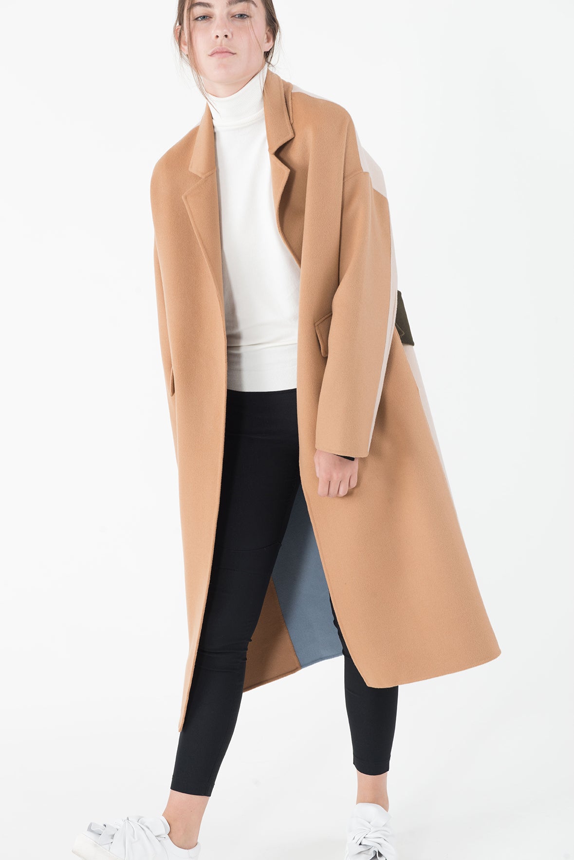 JL025 Mood board cashmere coat – Mute by JL