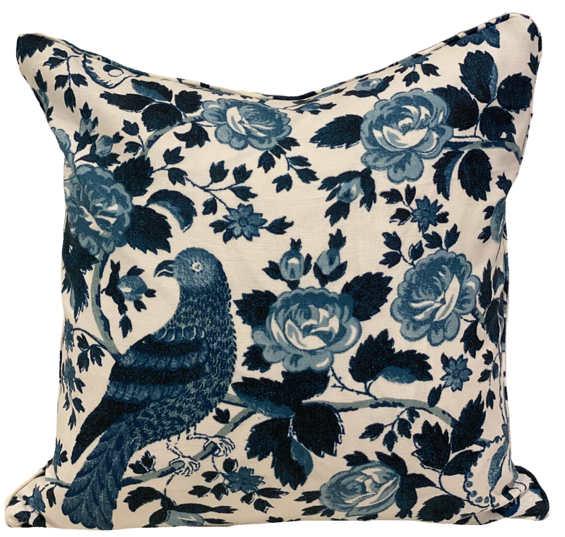 Caledonia Blue Pillow Cover