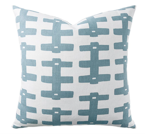 KETUT / BLACK OYSTER SQUARE PILLOW – Caroline Cecil Textiles