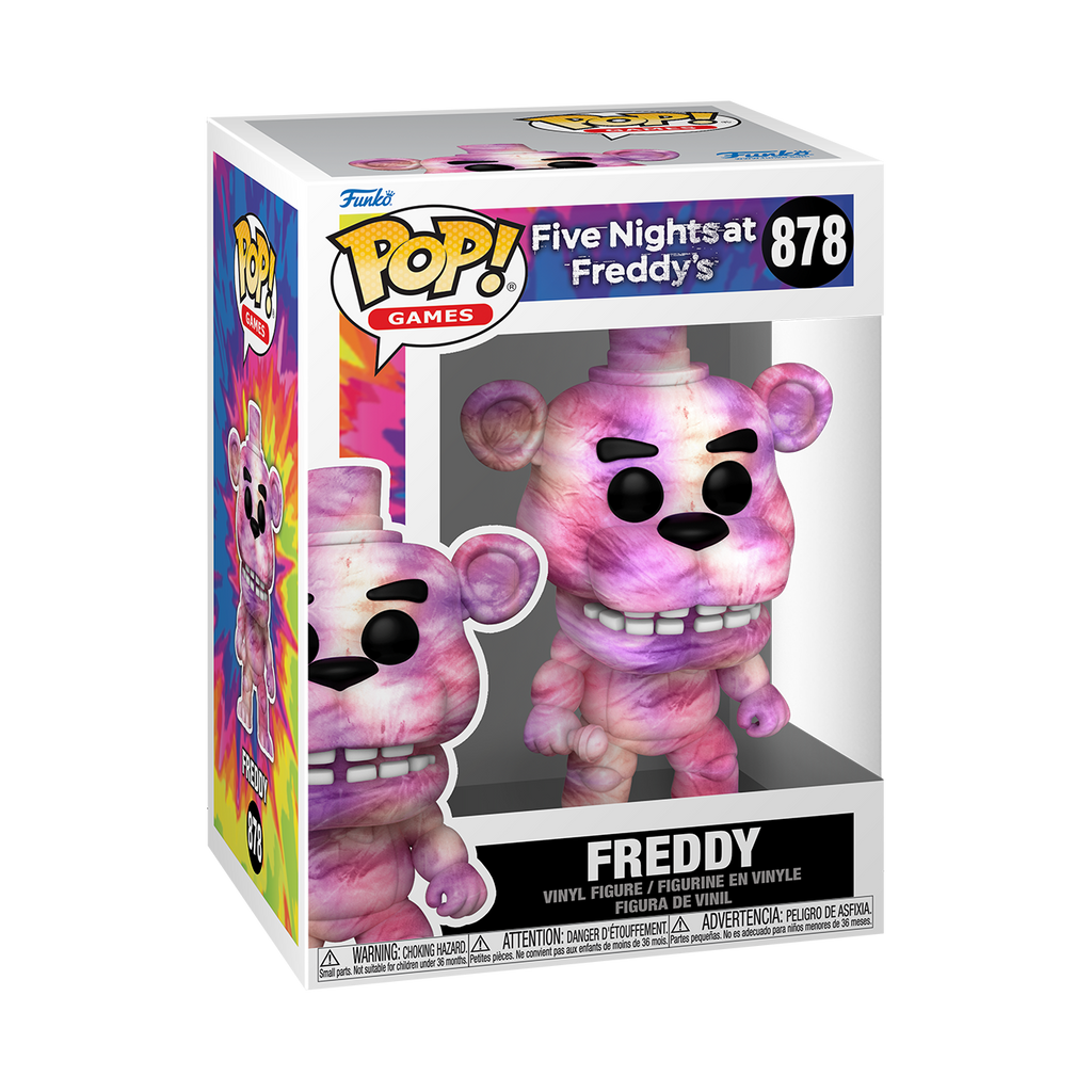 Pop! Freddy Fazbear in TieDye Five Nights at Freddy's Funko