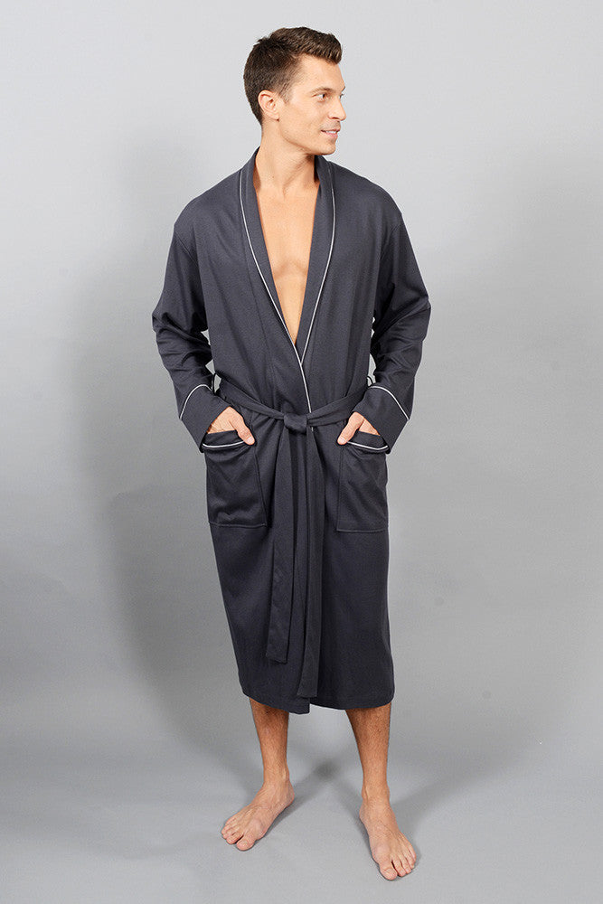 Men's Shawl Collar Robe – Cotn Collection