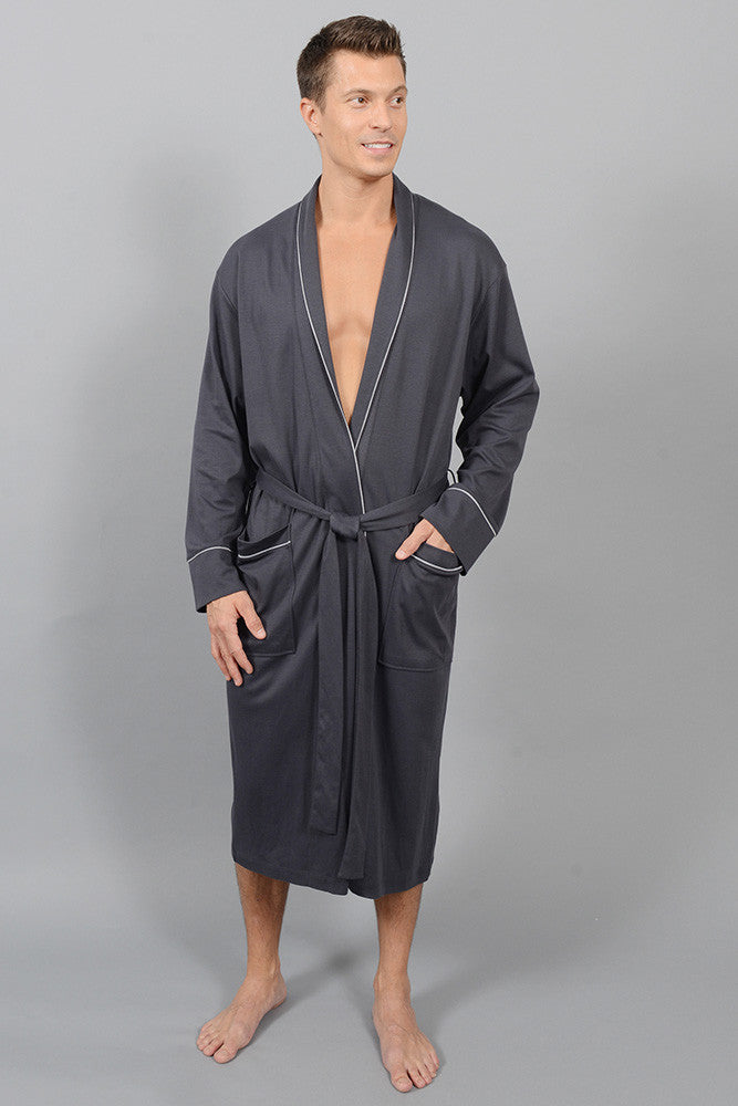 Men's Shawl Collar Robe – Cotn Collection