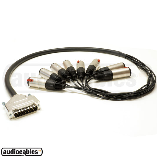 Buy Online Mogami DB25 to 8 Male XLR Multi Analog Snake Cables