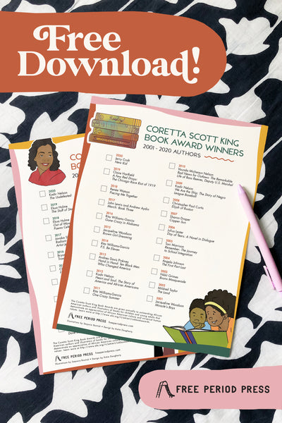 Coretta Scott King Book Award Winners Printable List - Authors and Illustrators