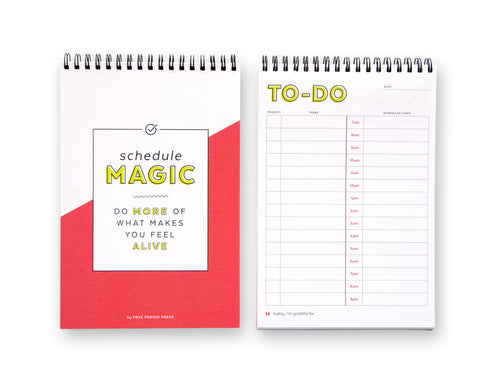 Schedule Magic To-Do List Notebook - Free Period Press