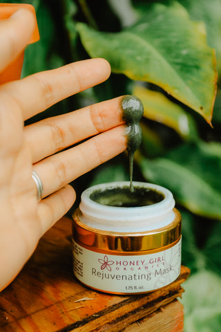 Honey Girl Organics Rejuvenating Mask: Organic Hawaiian Honey and Hawaiian Spirulina