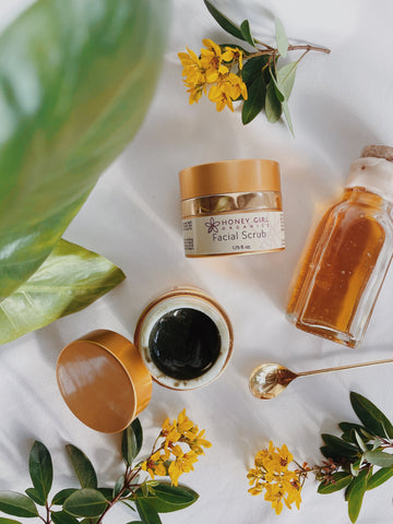 Honey Girl Organics Rejuvenating Mask and Scrub with Honey