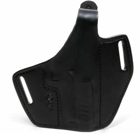 Black Cowhide Holster With Thumb Break