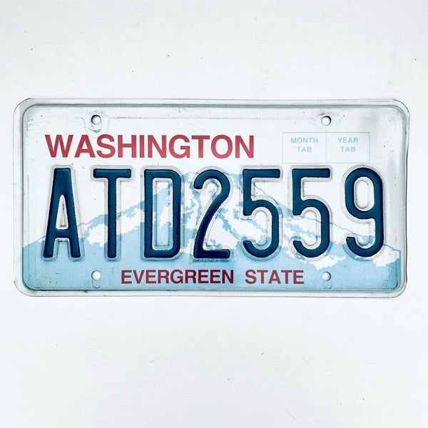 Washington License Plate ATD2559