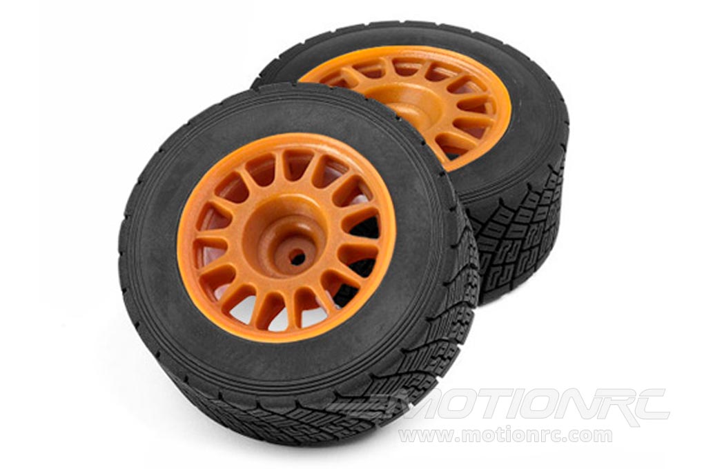 Realistic Rally Wheels and Tires