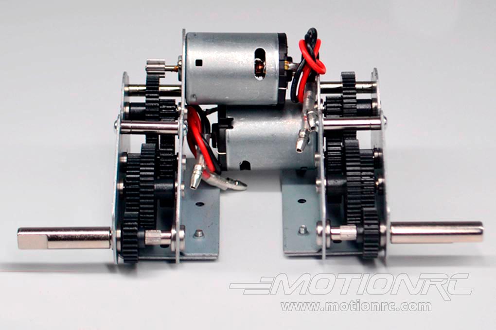 Independent Suspension and Durable Steel-Geared Gearbox