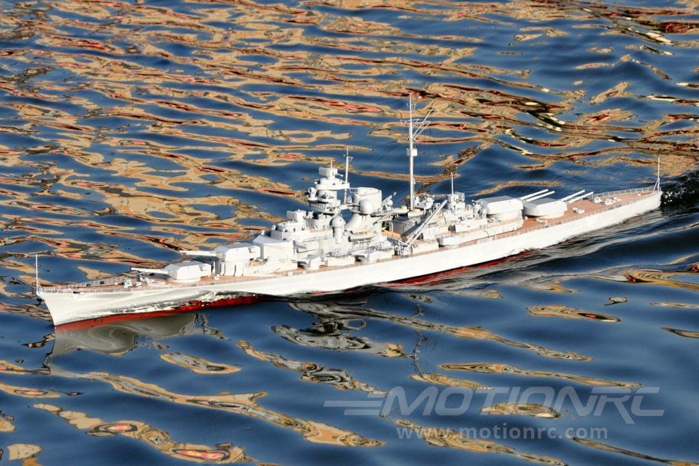 german bismarck military battleship rc