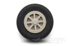 BenchCraft 102mm (4") x 26mm Hollow Rubber Wheel for 6mm Axle BCT5016-037