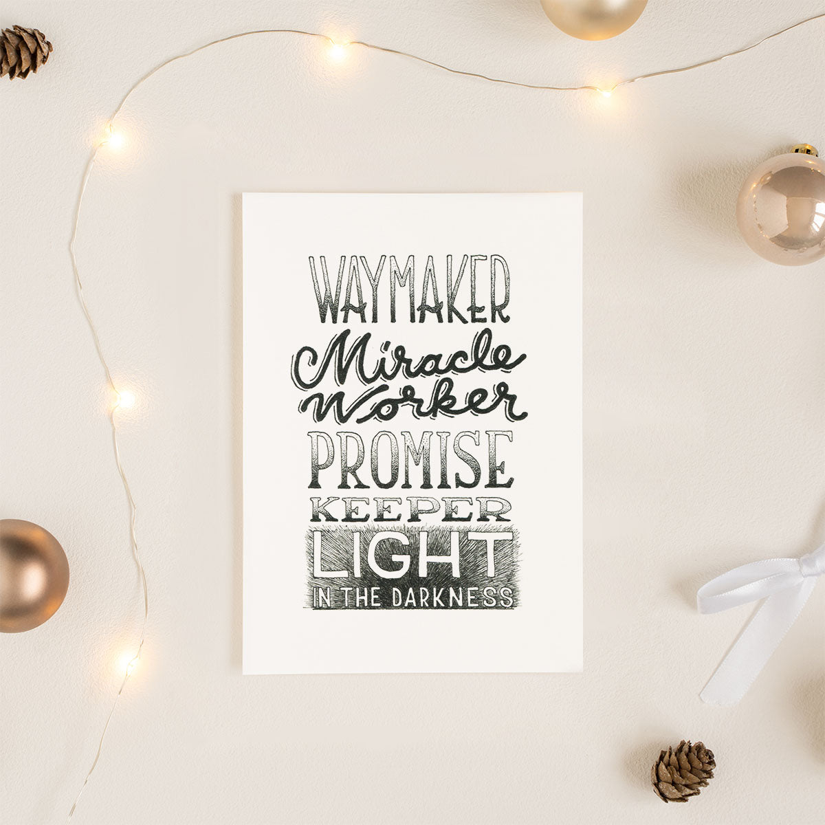 Waymaker - Free Christian Art Printable