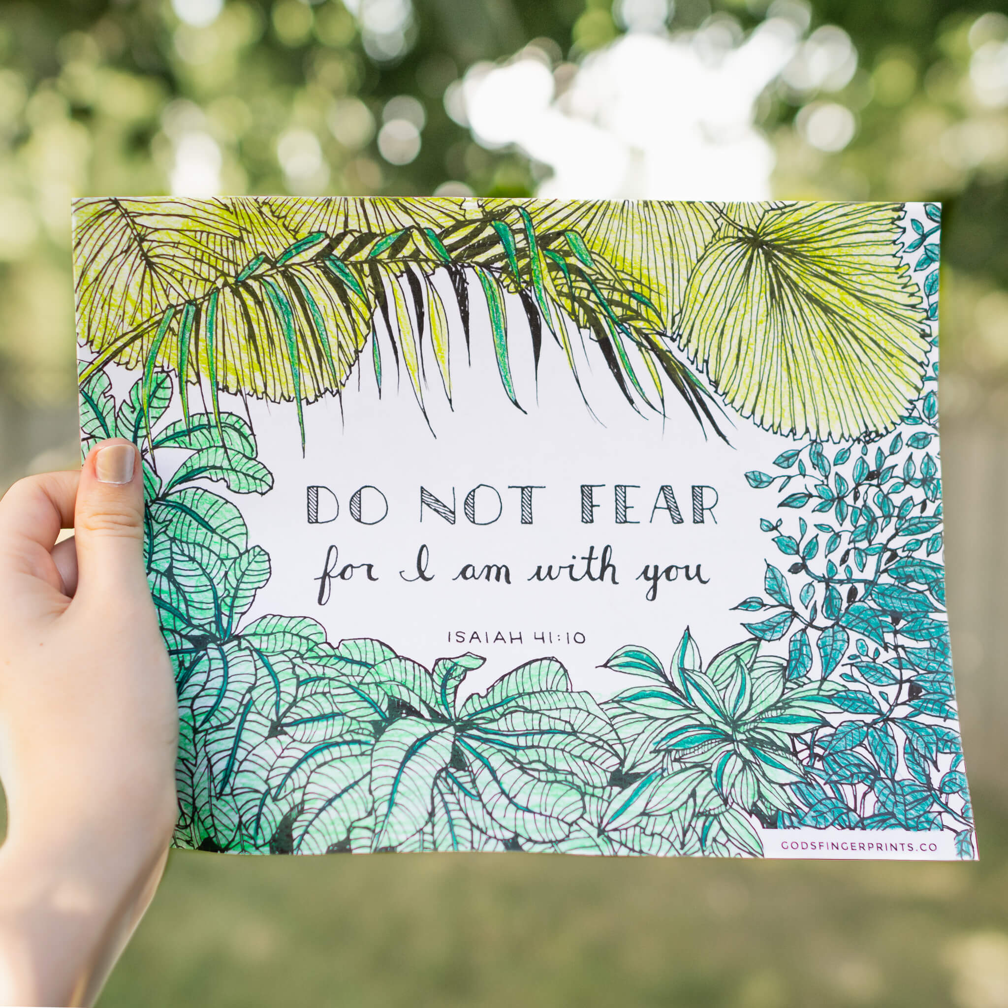 Do Not Fear Coloring Sheets (FREE) 6-Page PDF Download - Sunday School Store