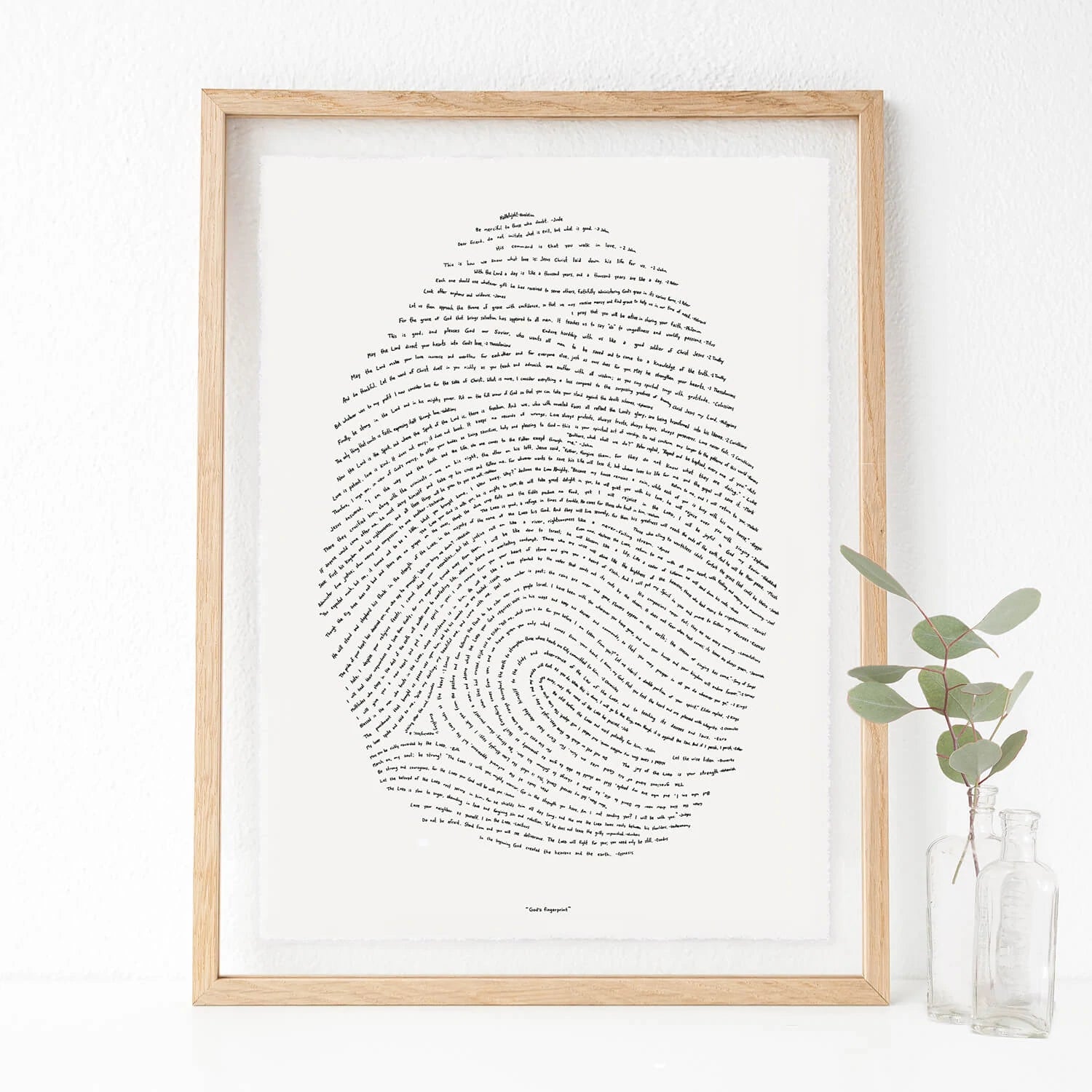 18x24 God's Fingerprint Screenprint