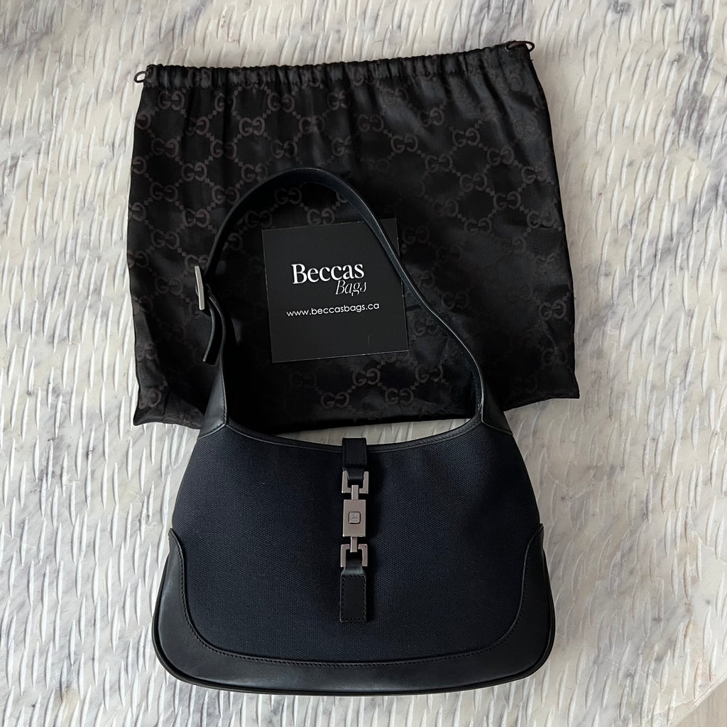 GUCCI Baguette GG Monogram Mini Bag – Beccas Bags