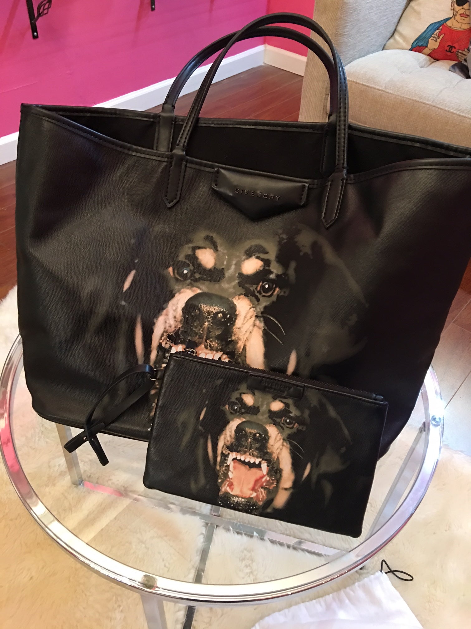 givenchy dog pouch