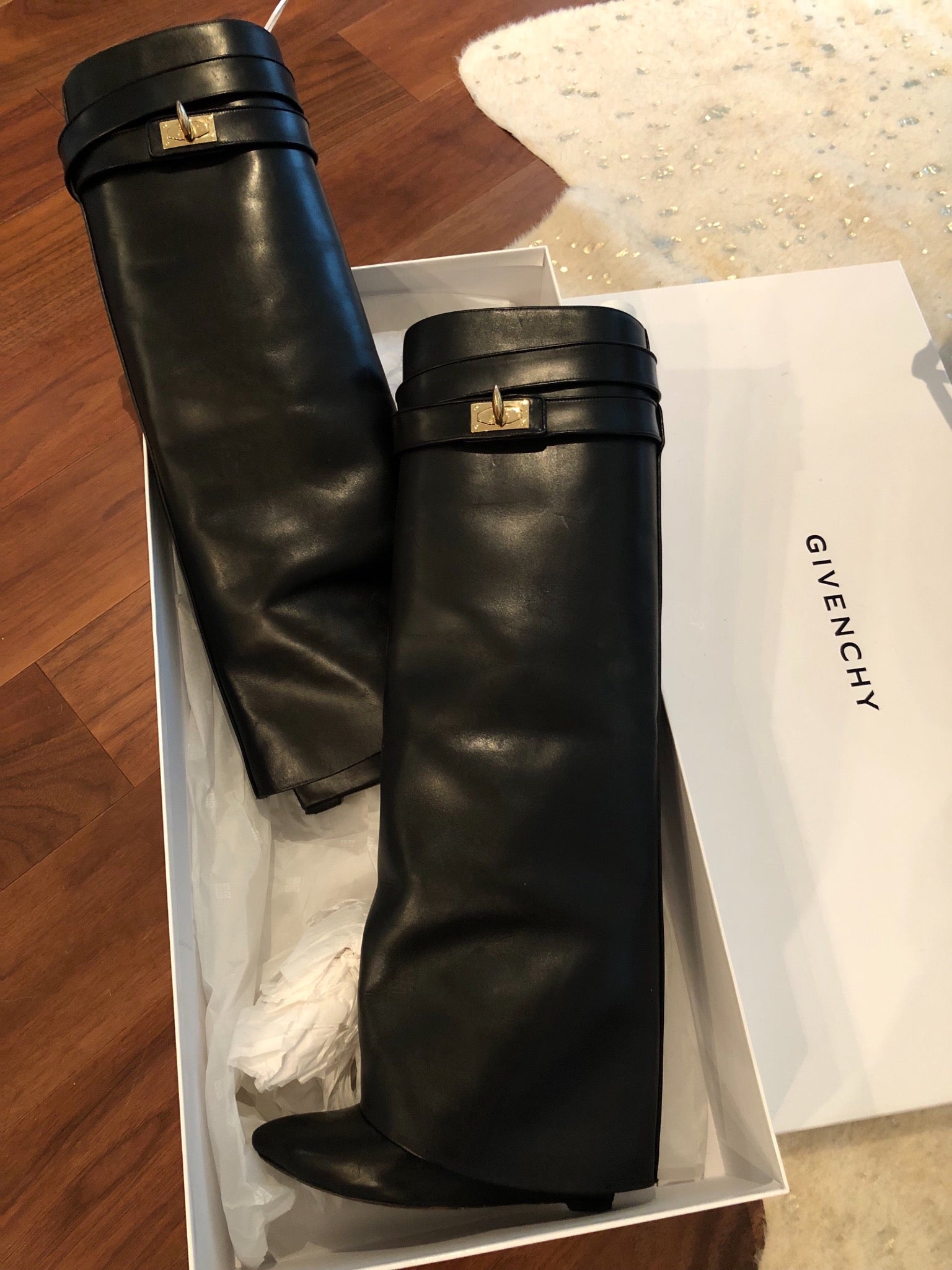 givenchy boots shark lock sale