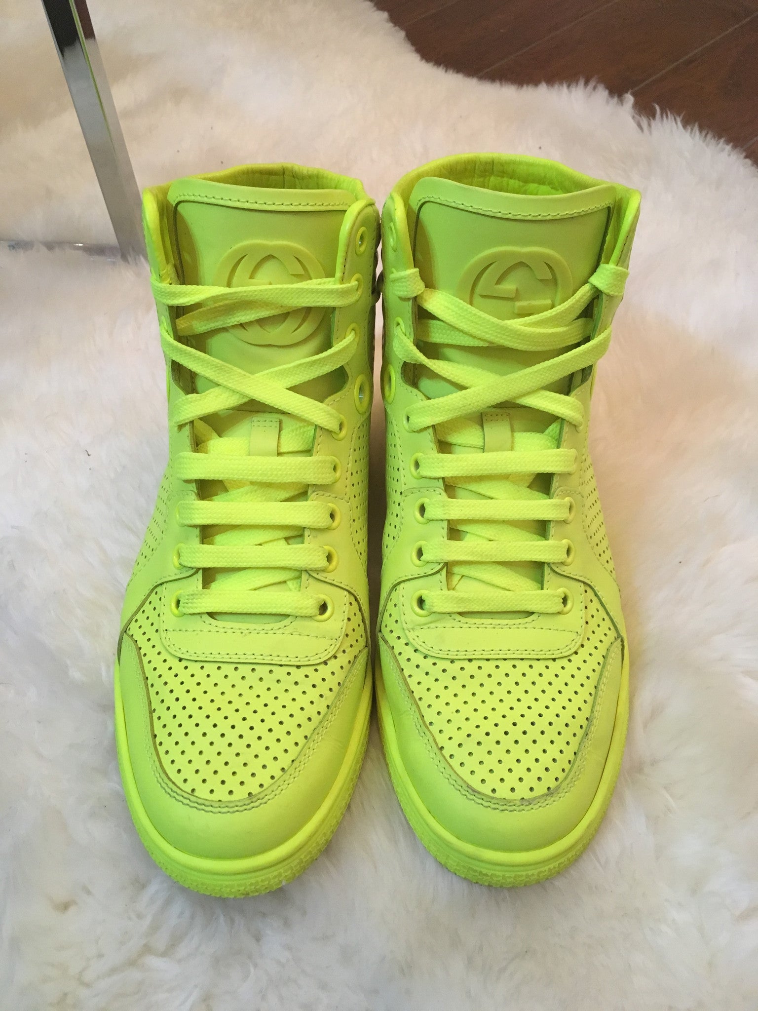 womens neon high top sneakers