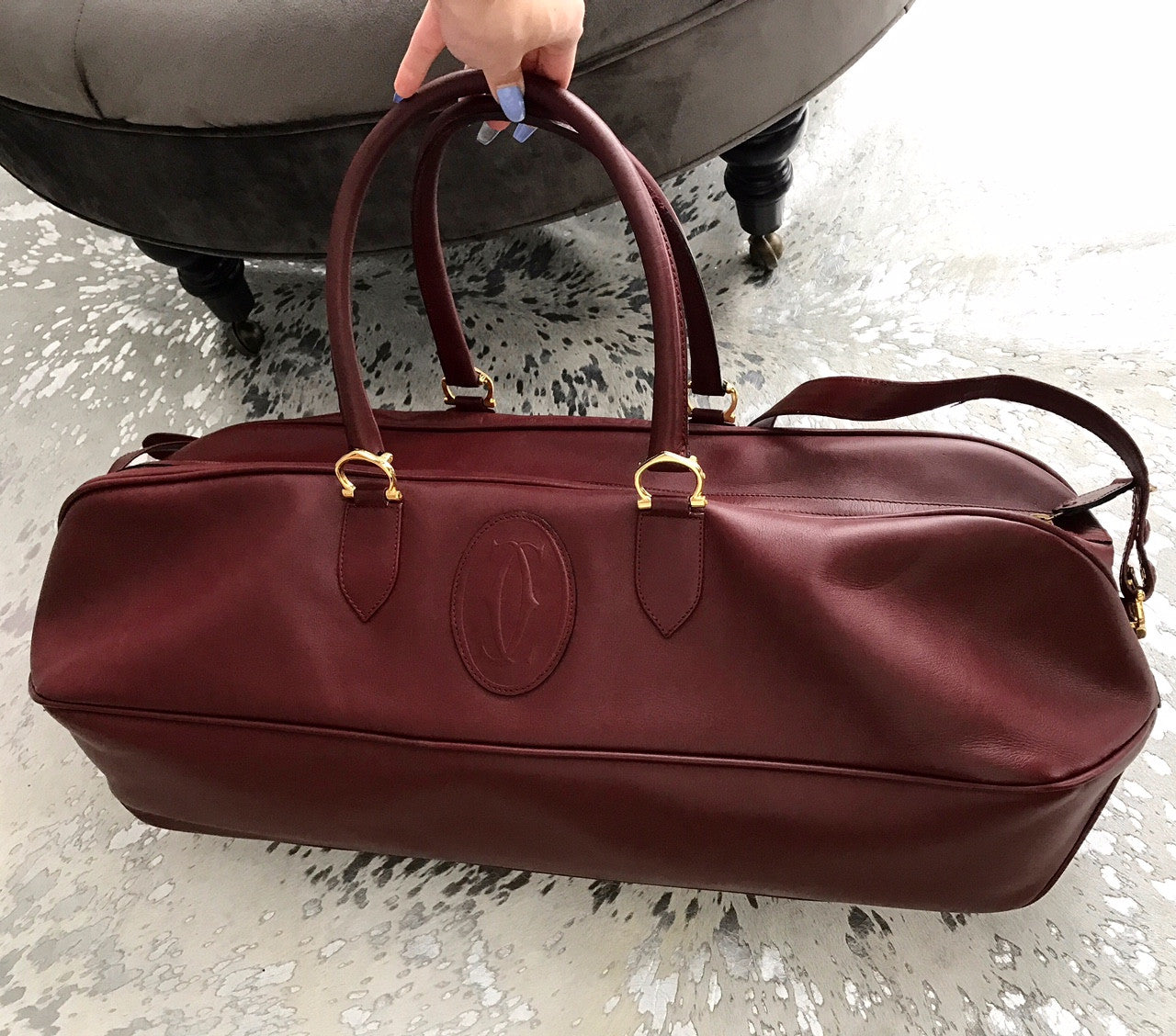 cartier boston bag