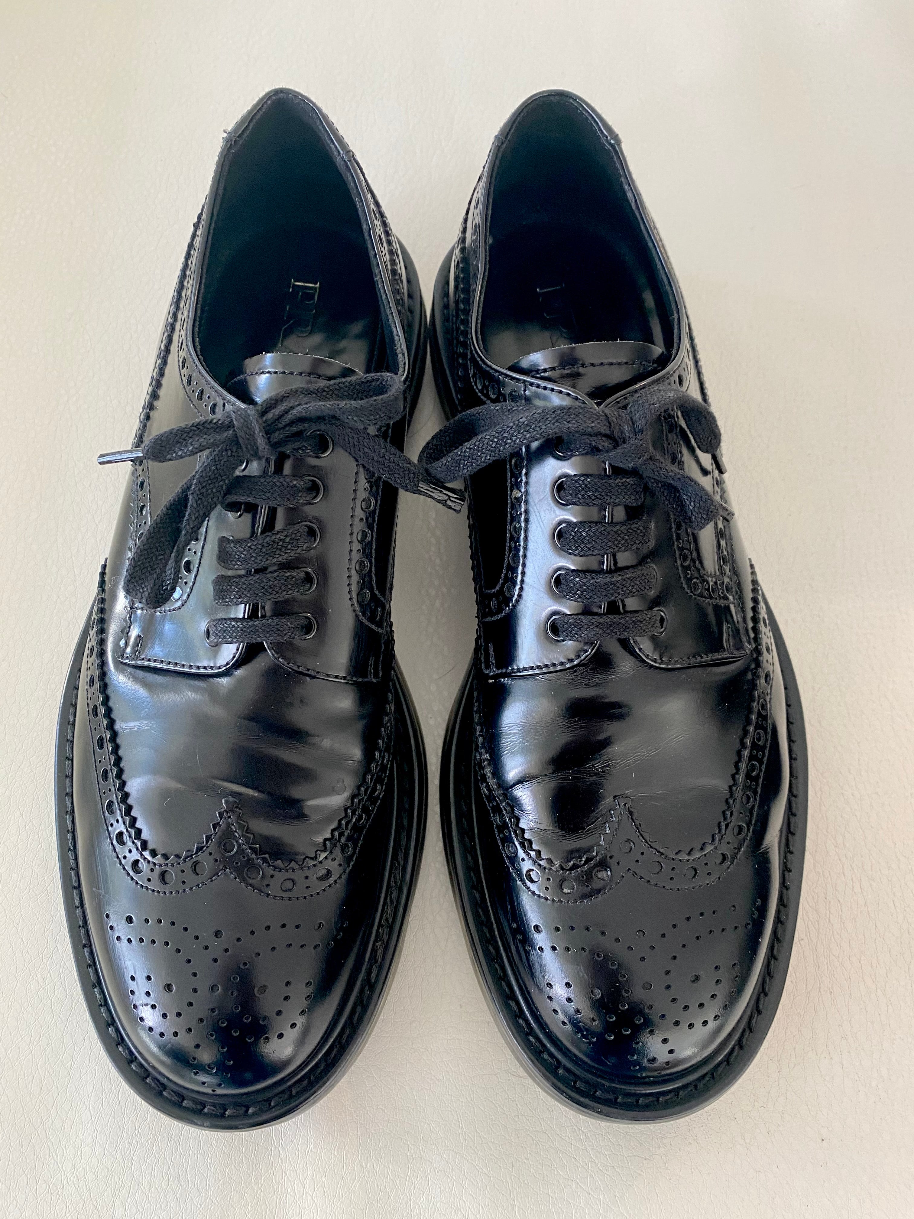 Prada derby shoes – Beccas Bags Boutique