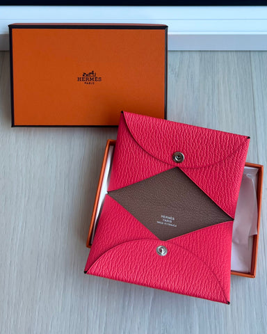 Hermes Calvi Card Holder – Beccas Bags Boutique