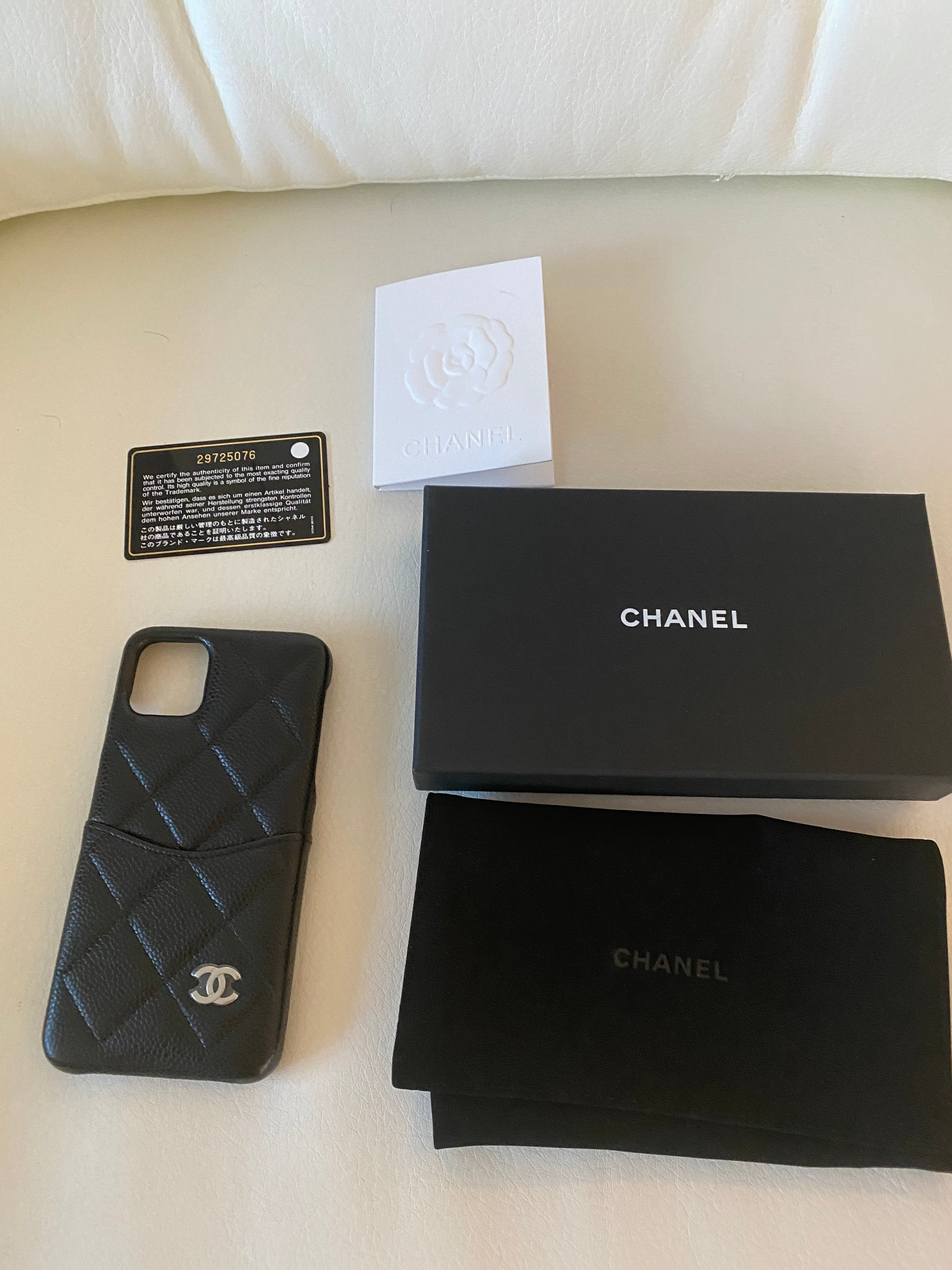 Chanel case IPhone 11 Pro Max – Beccas Bags Boutique