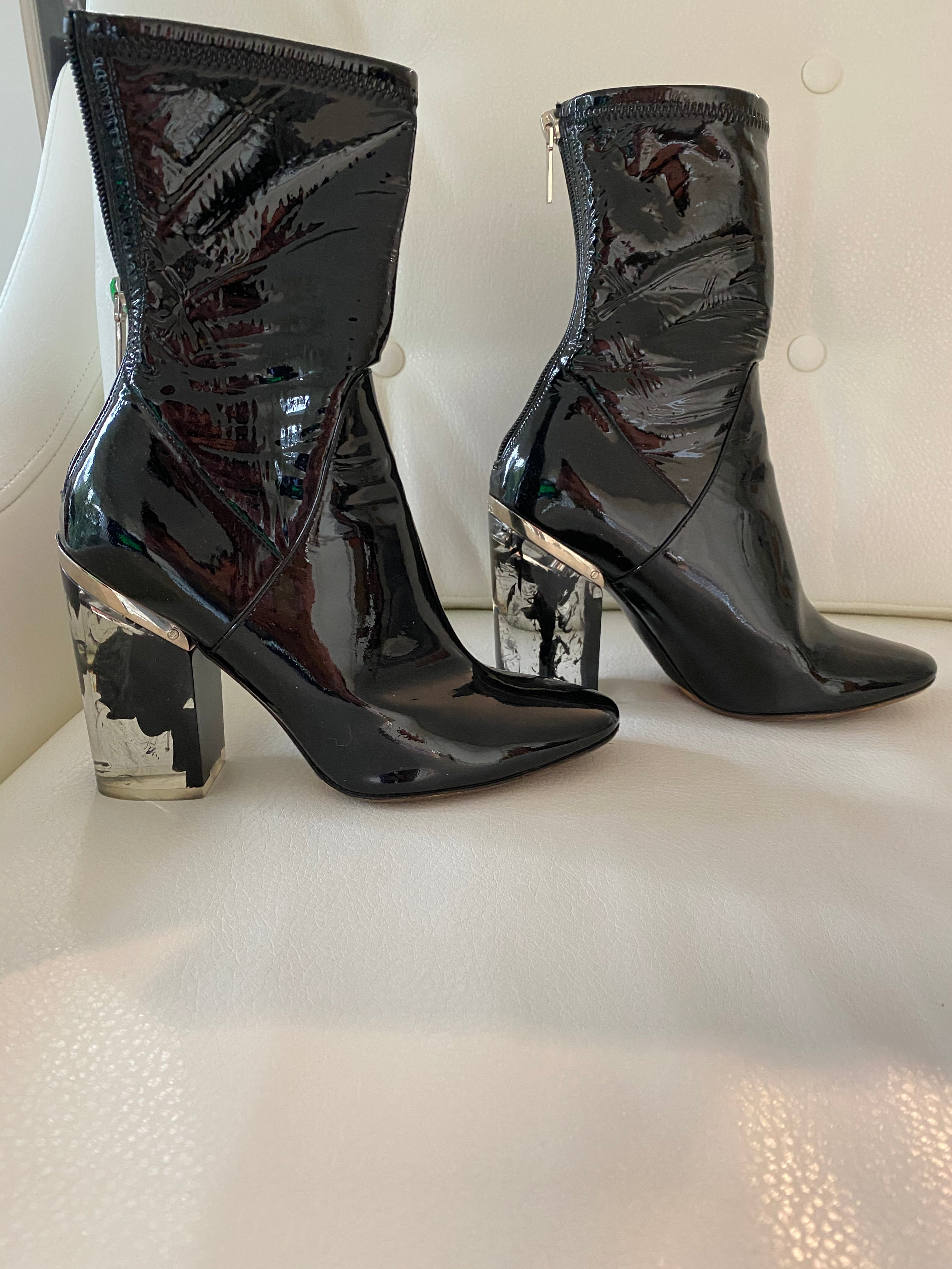 Christian Dior Lucite Boots – Beccas Bags Boutique