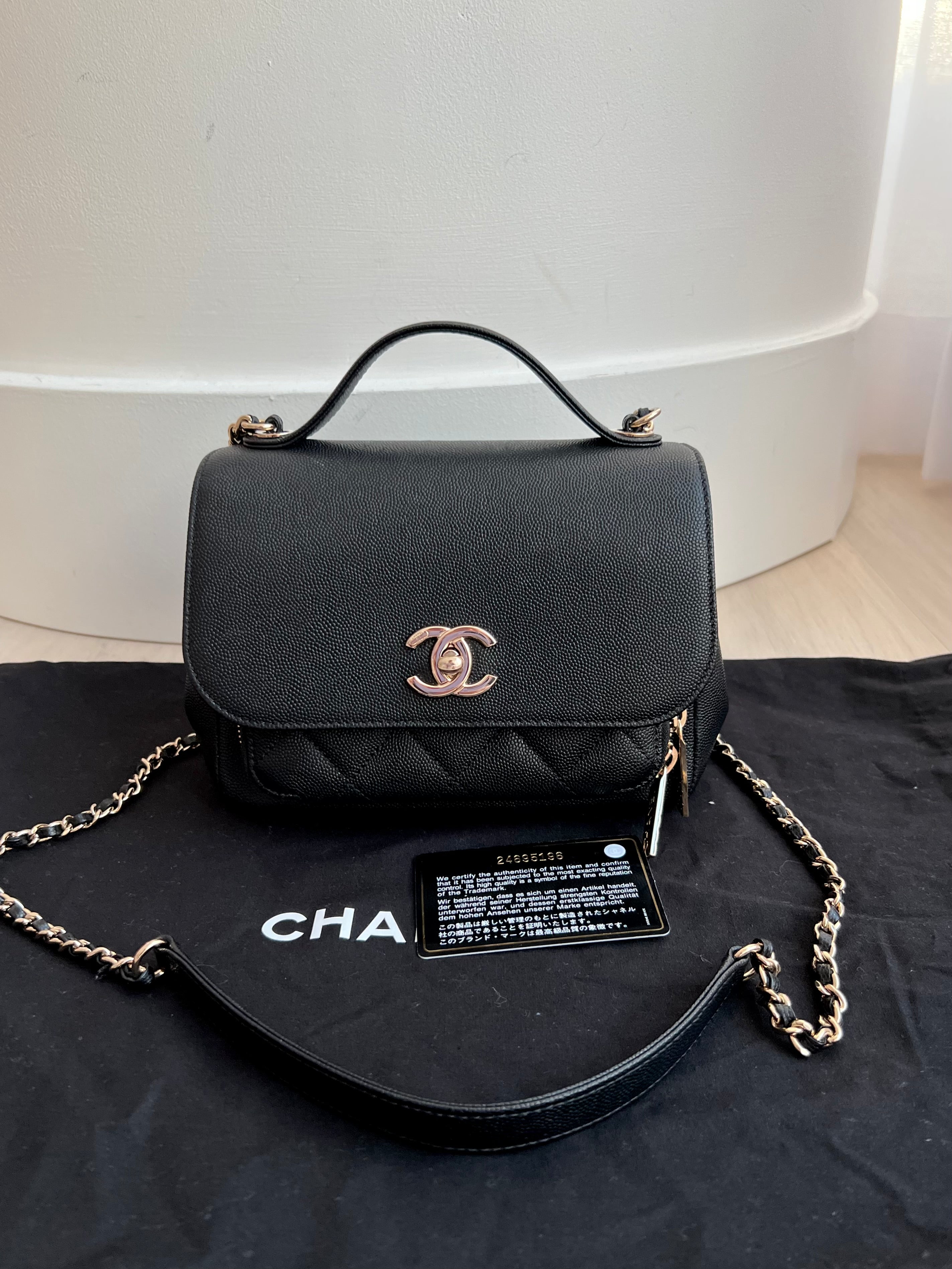 Chanel Business Affinity Bag – Beccas Bags Boutique
