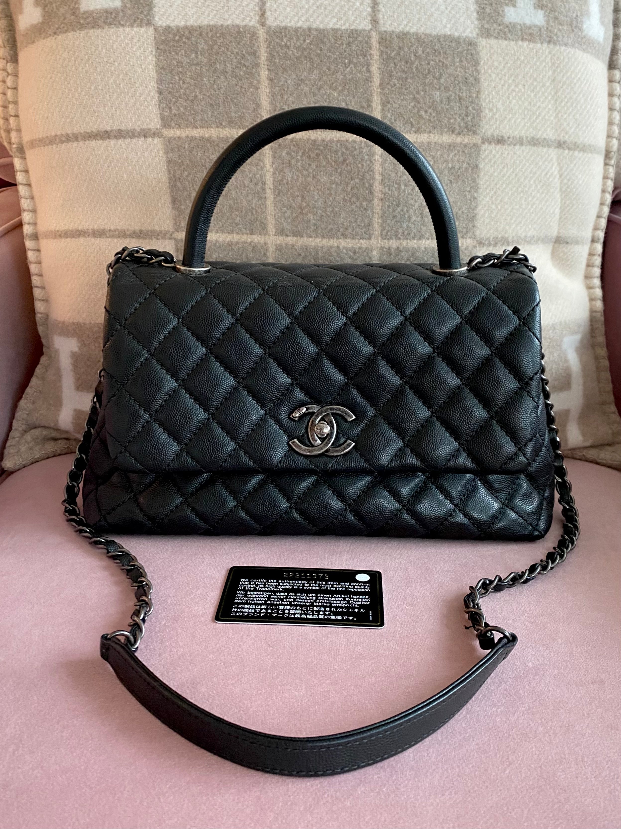 Chanel Coco Handle Bag – Beccas Bags Boutique