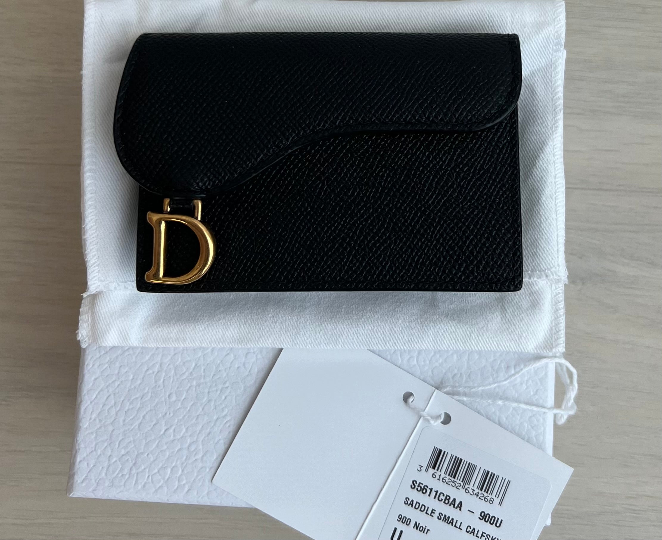 Authentic Second Hand Christian Dior Saddle Flap Card Holder  PSSE1900012  THE FIFTH COLLECTION