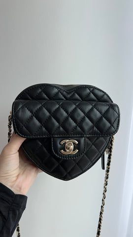 Chanel Heart Bag – Beccas Bags Boutique
