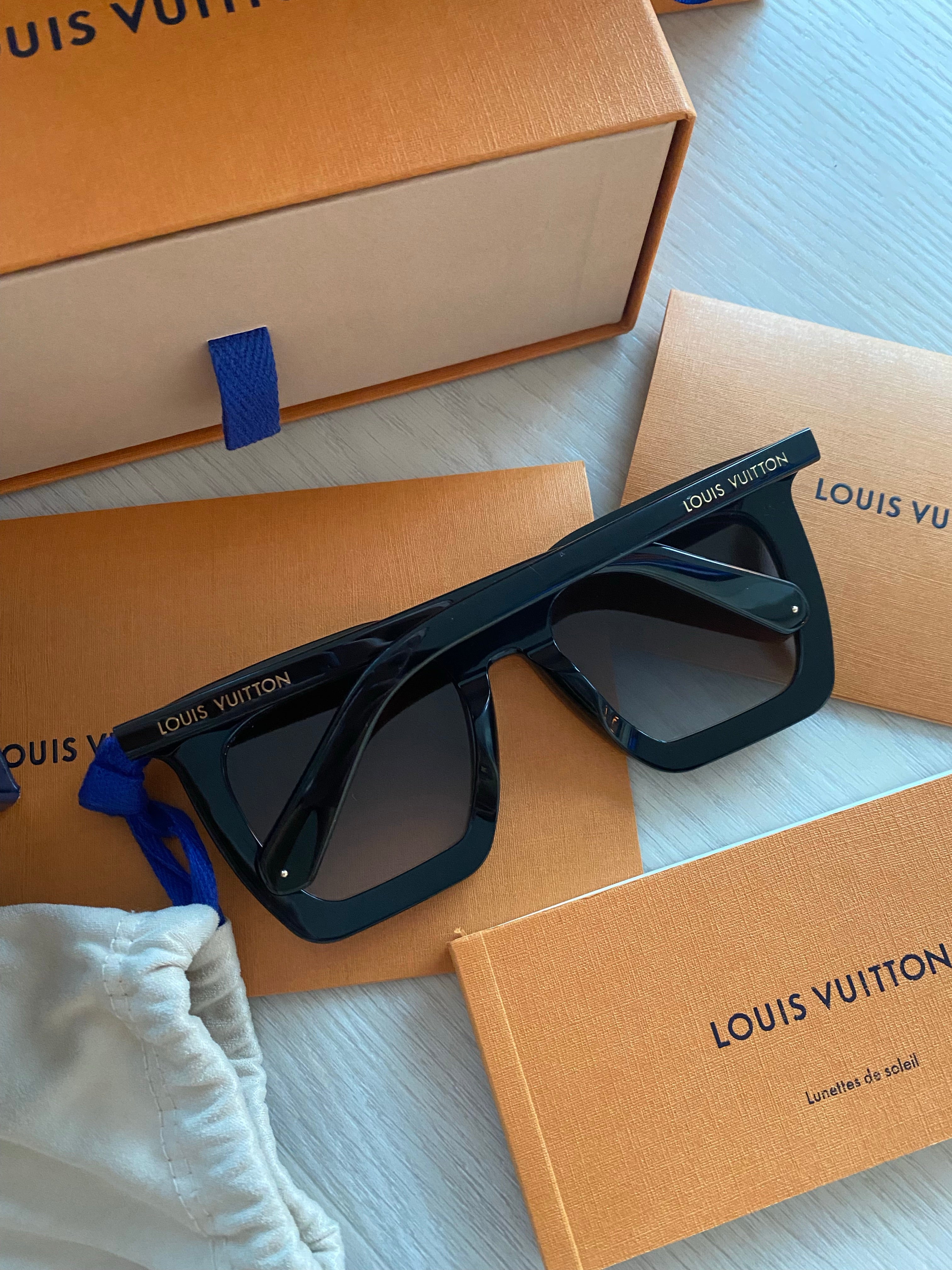 LOUIS VUITTON Acetate La Grande Bellezza Sunglasses Z1218W Dark