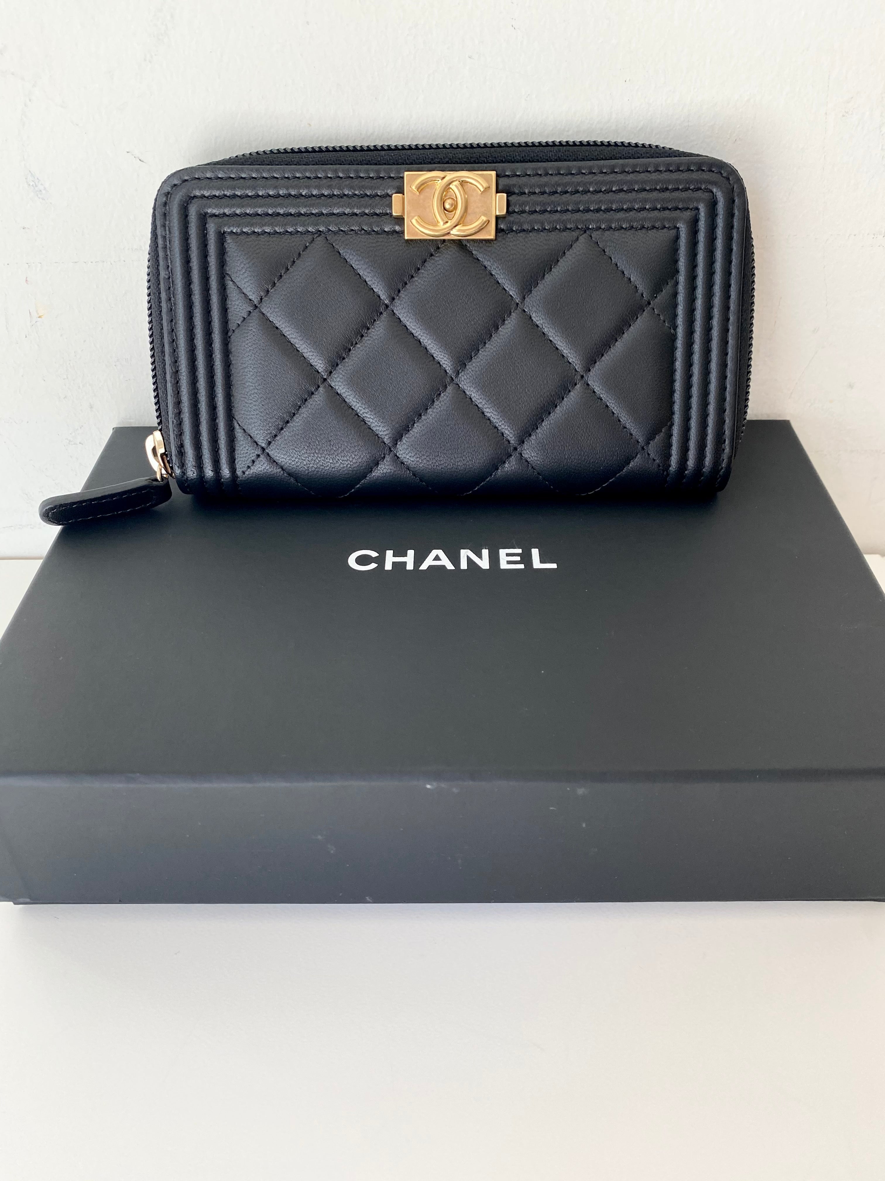 Chanel le boy wallet – Beccas Bags Boutique