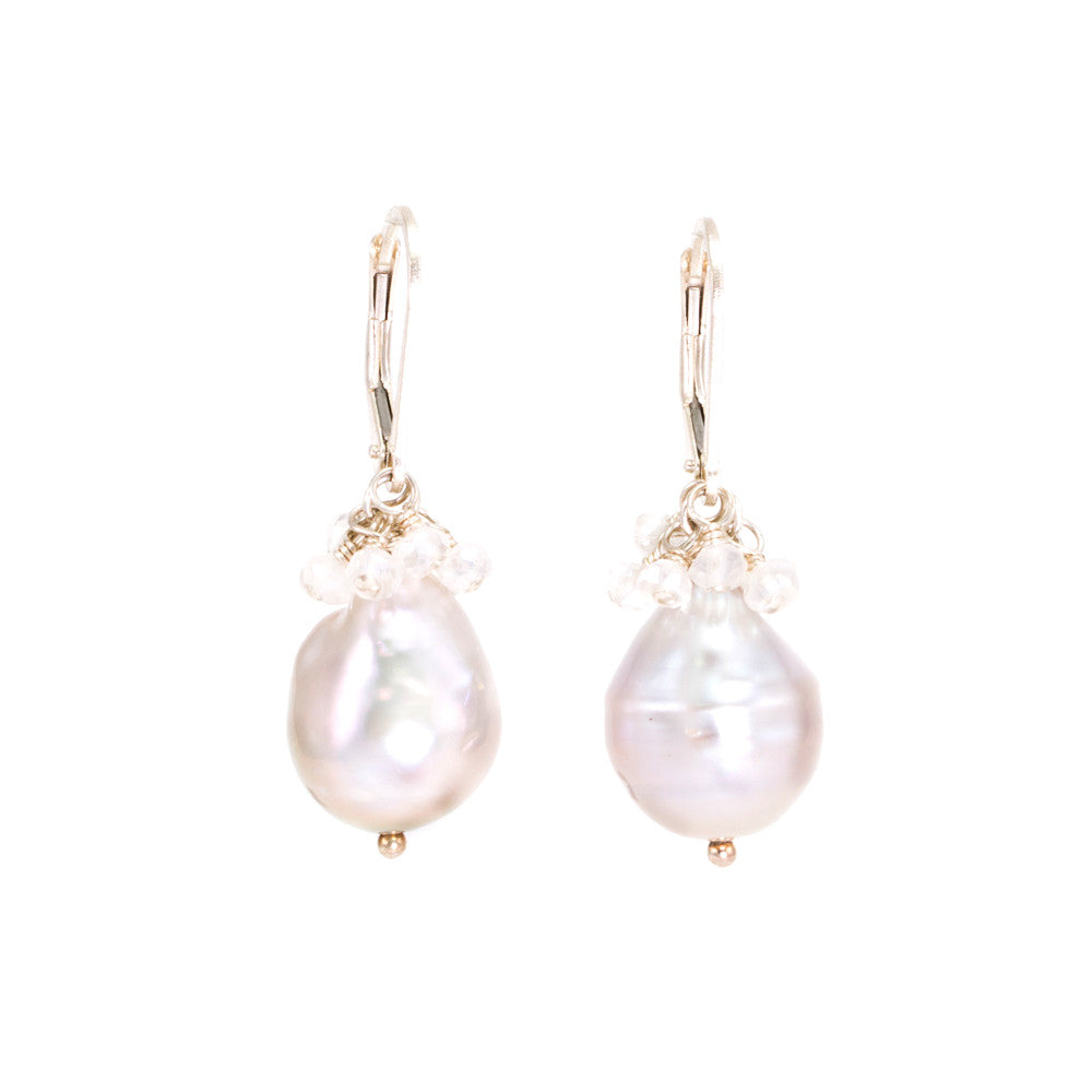 Golden Grapes Pearl Studs – Timeless Pearl