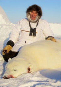 Polar bear hunting