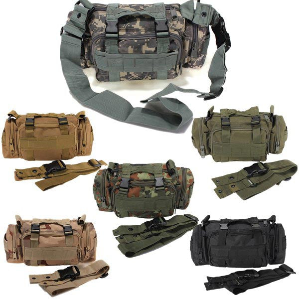 Tactical Military Camping Hiking Sport Bag Waist Pack - GhillieSuitSho ...