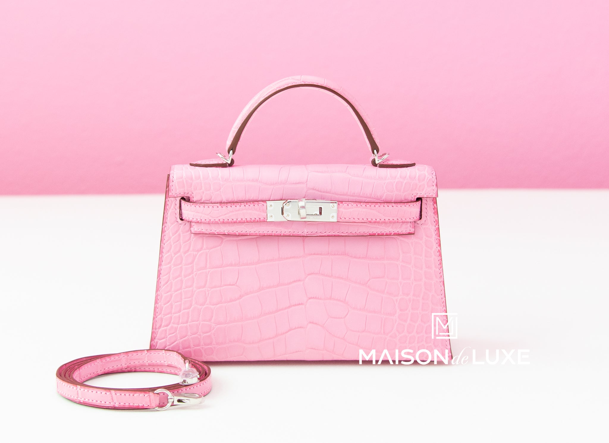 birkin bag rose