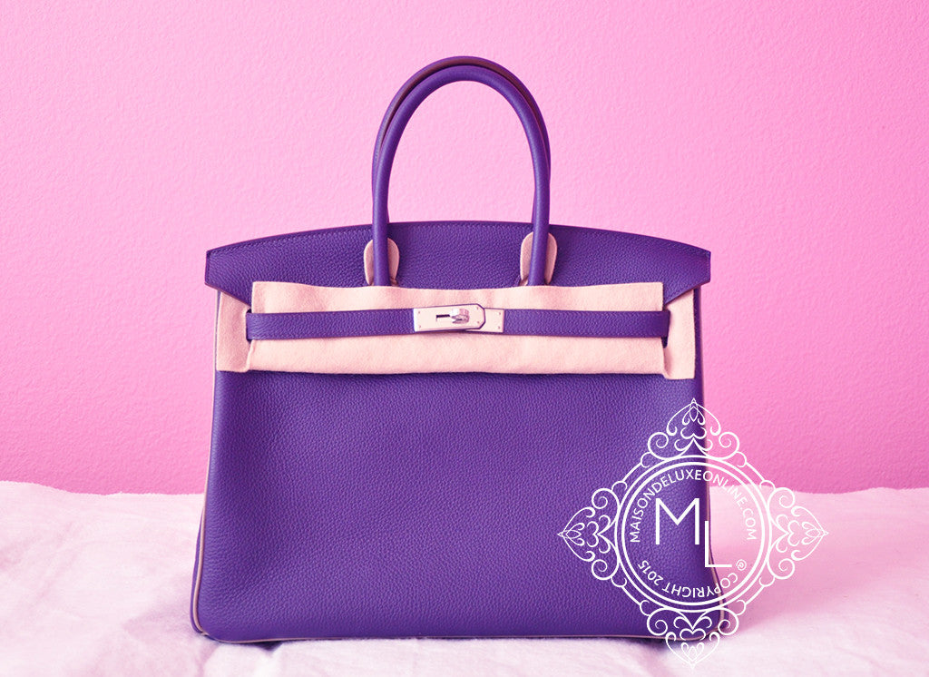 hermes purple color