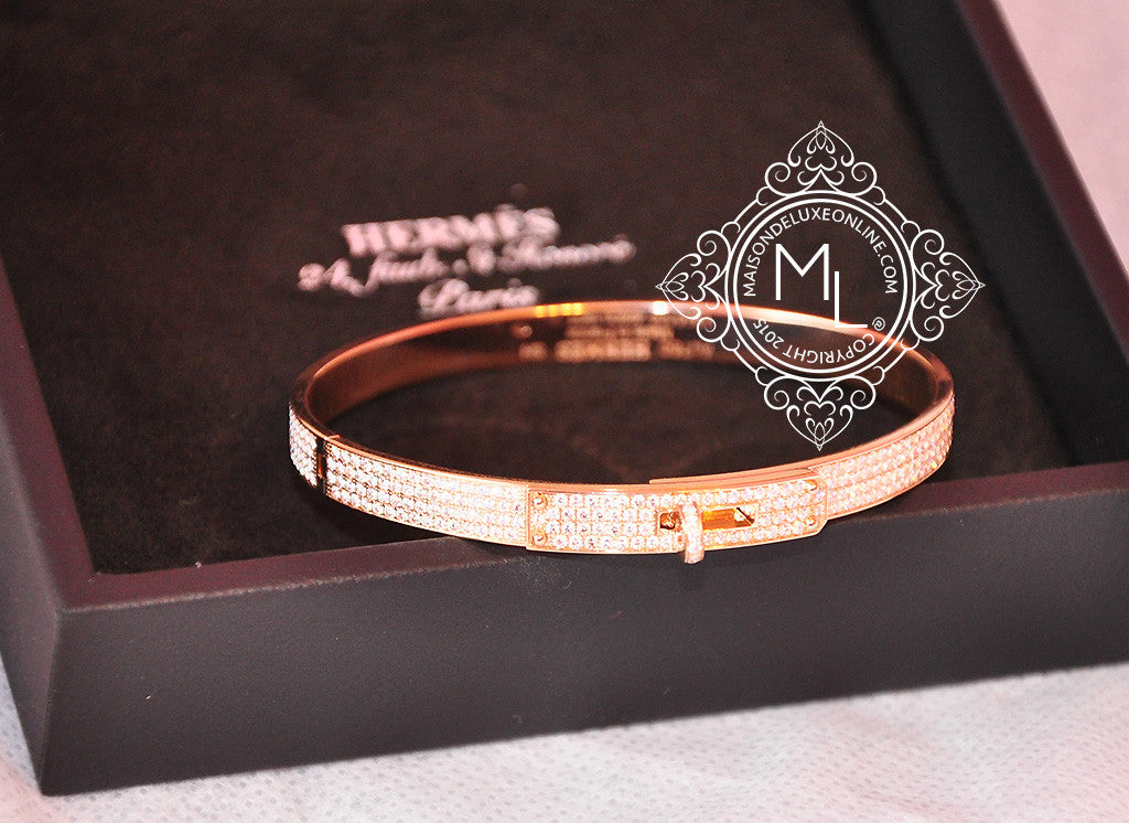 hermes rose gold bracelet