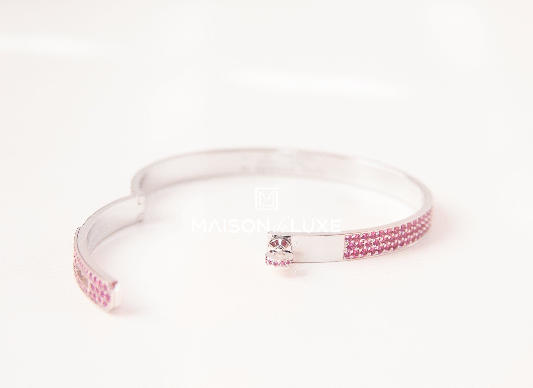 hermes pink bracelet