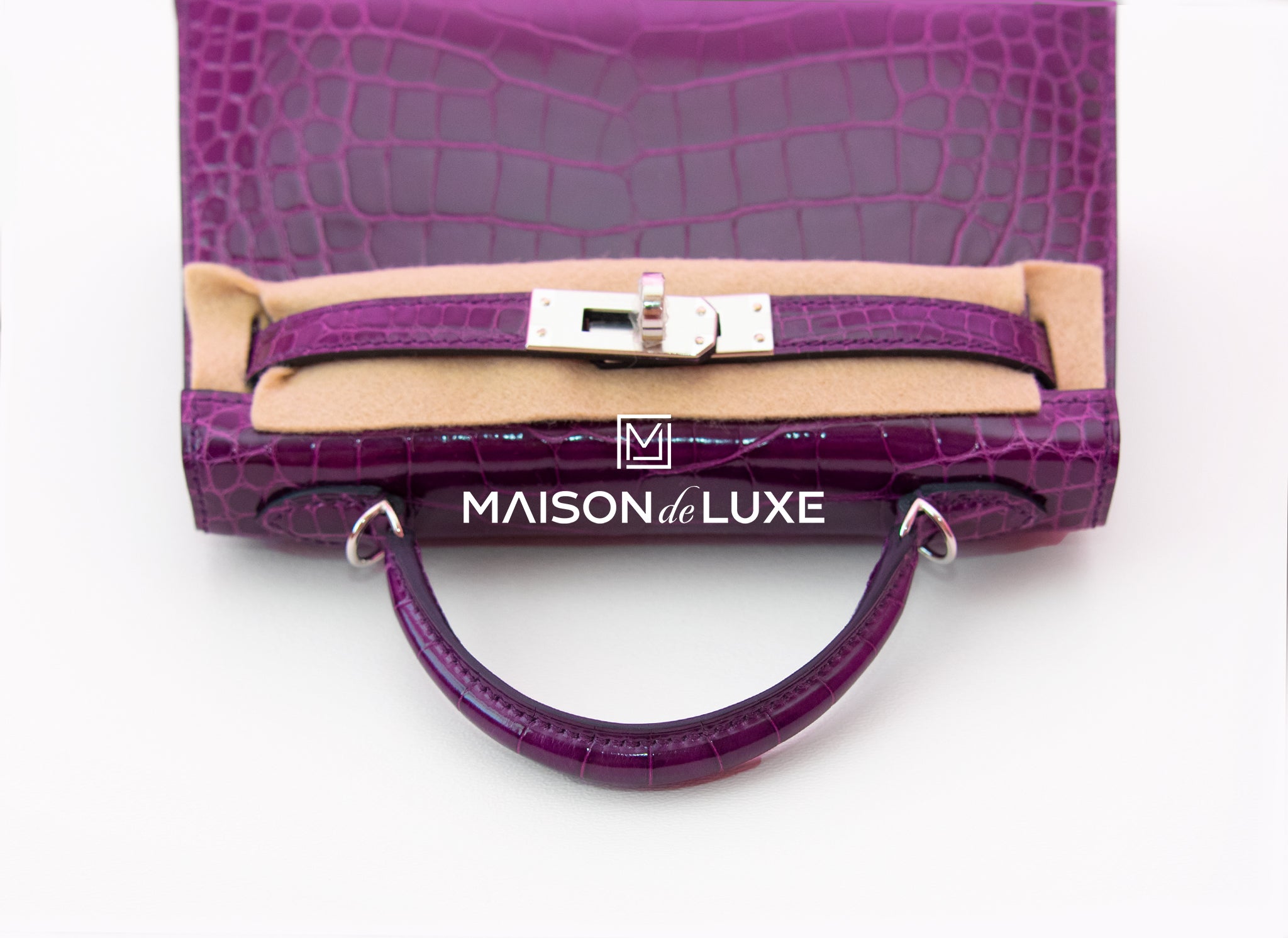 hermes kelly purple