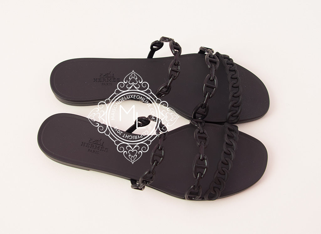 sandal jelly hermes