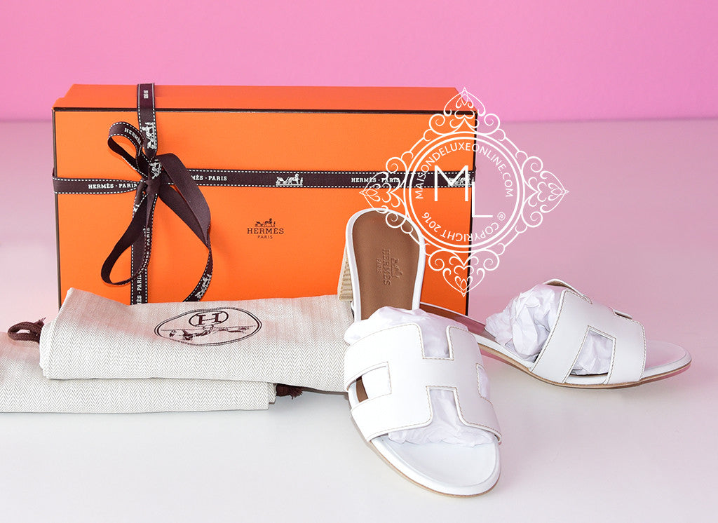 hermes oasis white